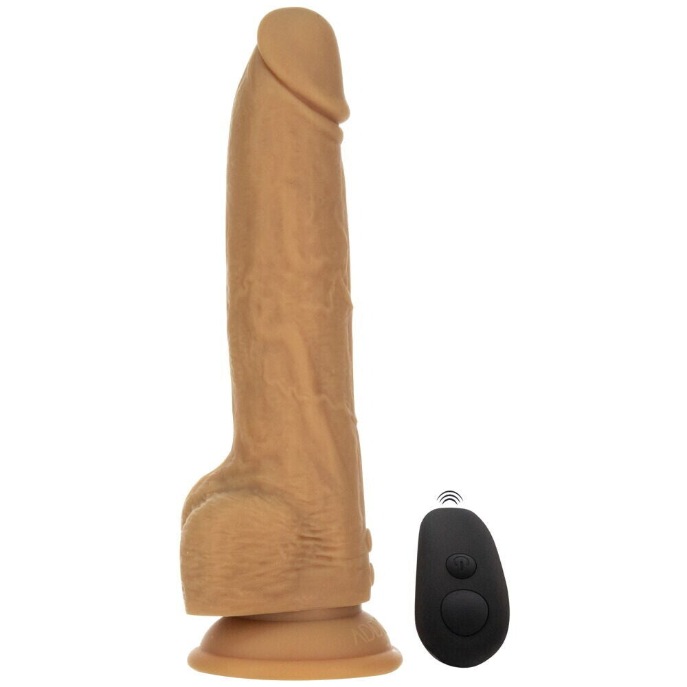 Naked Attraction Caramel 9 Inch Realistic Dildo with Remote
