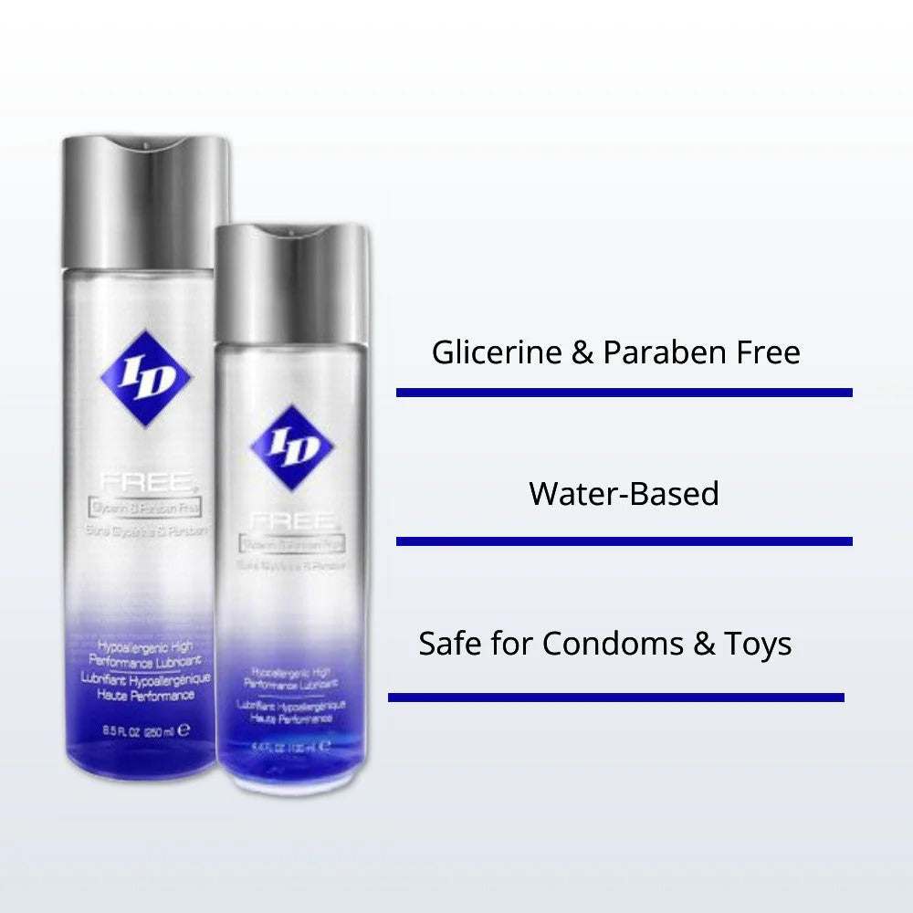 ID Free Clear Hypoallergenic Water-Based Lubricant 250ml