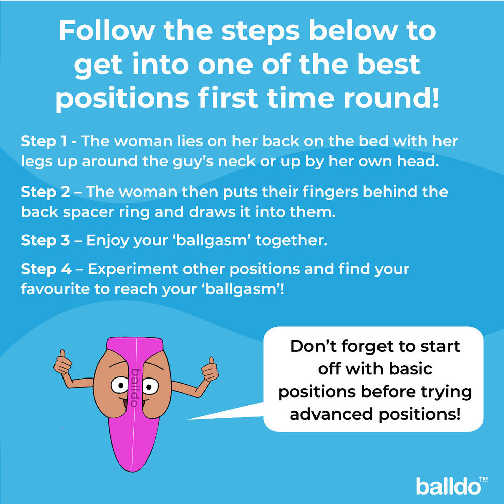 Balldo Purple Ball Dildo with Stretchy Silicone Design