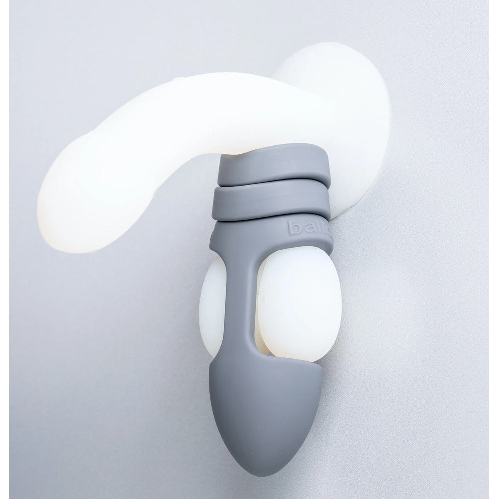 Balldo Steel Grey Innovative Ball Dildo