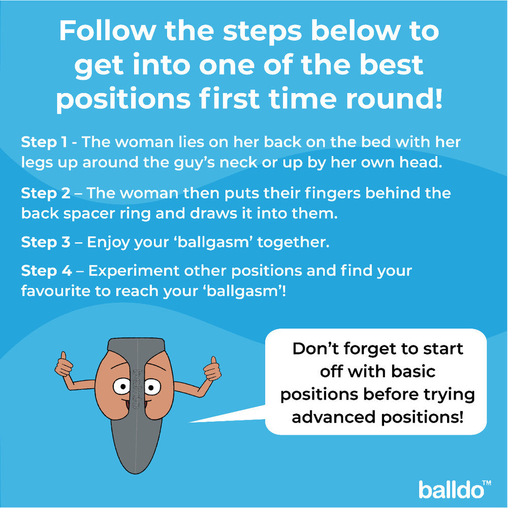 Balldo Steel Grey Innovative Ball Dildo