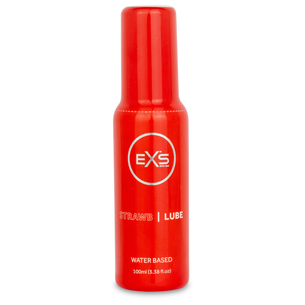 EXS Strawberry Flavored Water-Based Lubricant 100ml