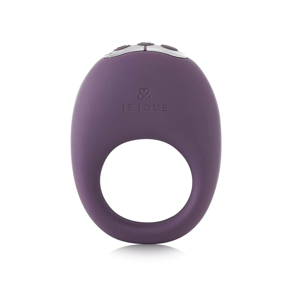 Je Joue Purple Rechargeable Cock Ring with Vibrating Functions