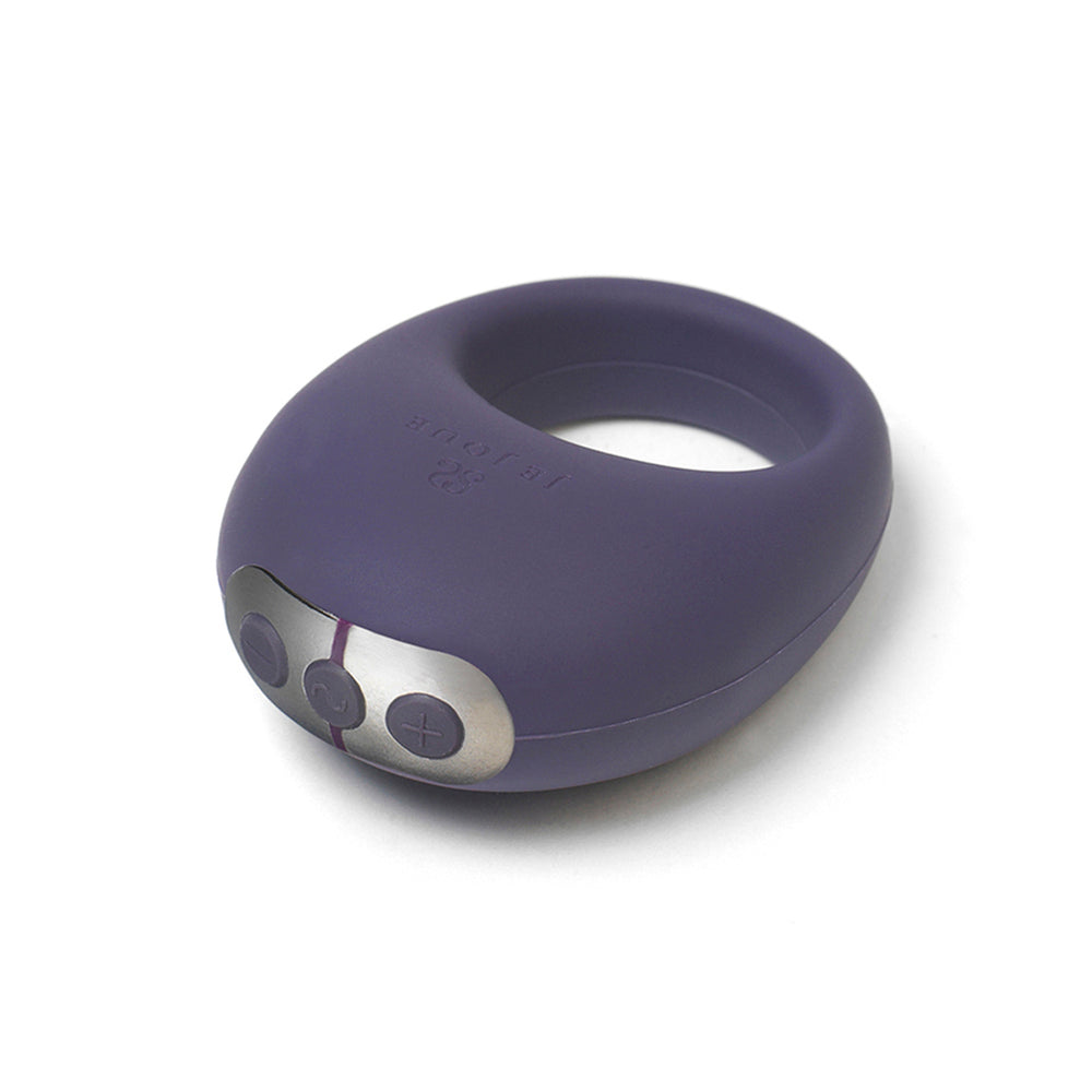 Je Joue Purple Rechargeable Cock Ring with Vibrating Functions
