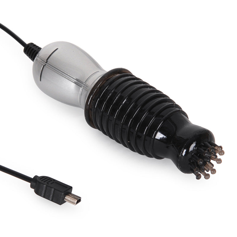 REnds Black Mont Blanc Clitoral Vibrator with 50 Modes