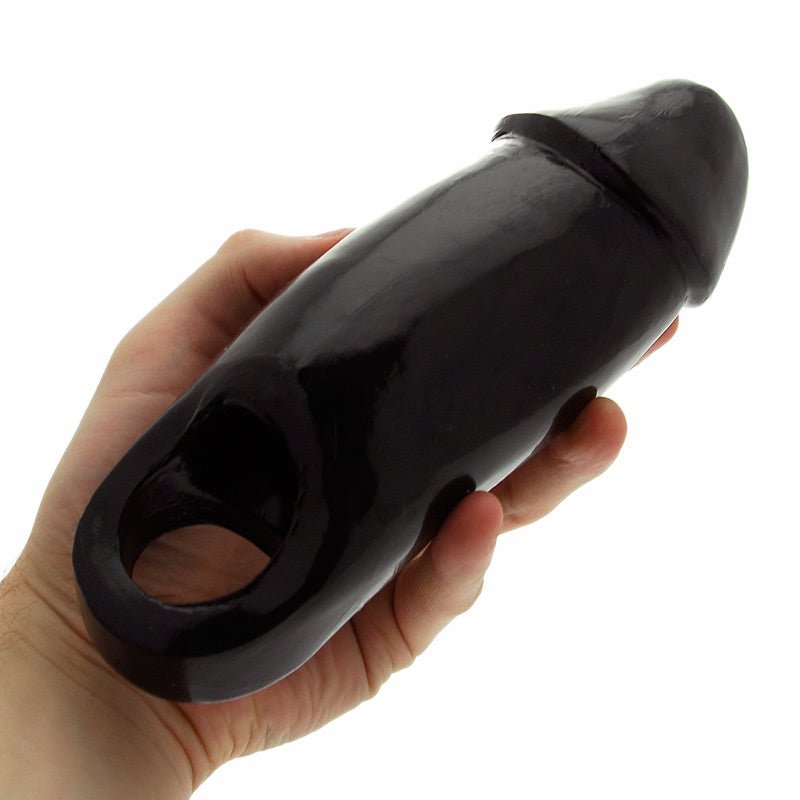 Fat Dick Black Penis Sleeve for Enhanced Girth and Size