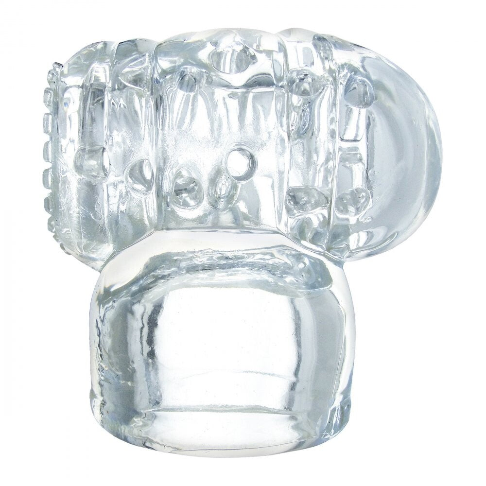Vibra Blue Cup Wand Attachment for Solo Use and Textures
