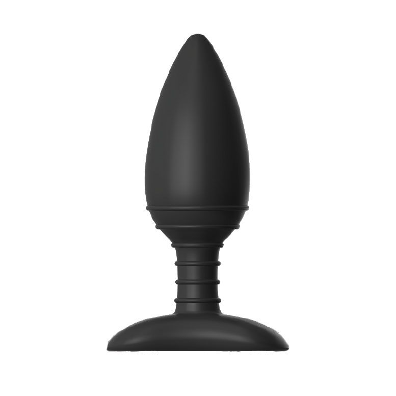Nexus Black Small Rechargeable Vibrating Butt Plug