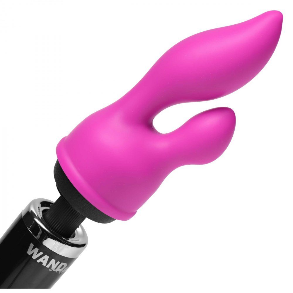 Wand Essentials Pink Euphoria Dual Stimulation Attachment