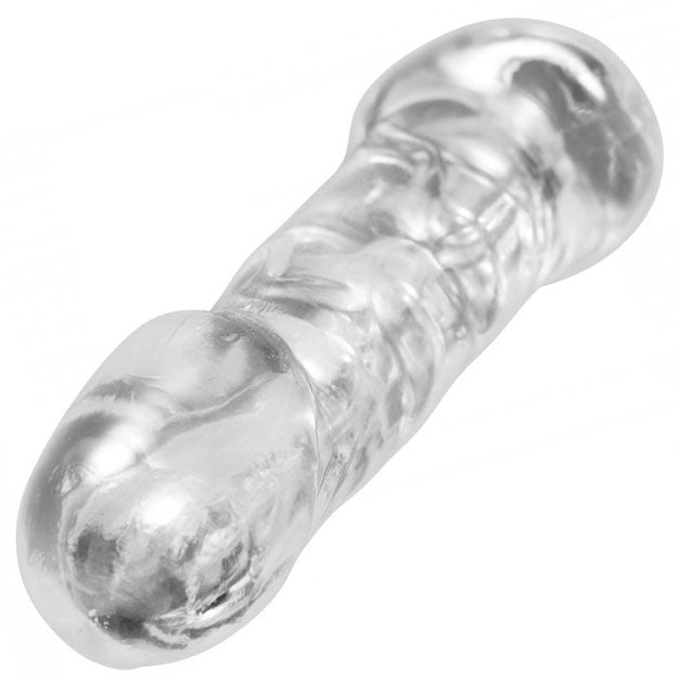 Master Series Black Girth Enhancing Cock Holster Sleeve