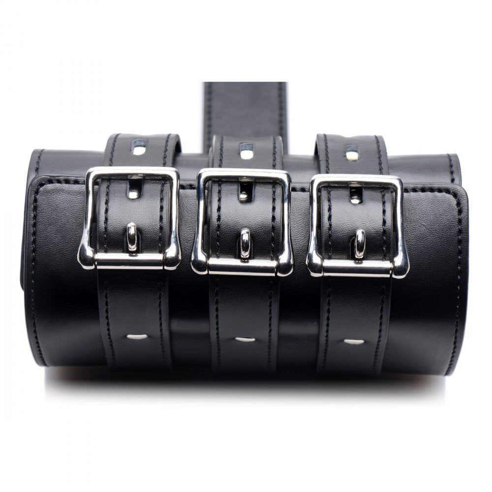 Strict Bondage Black Adjustable Arm Binder Restraint