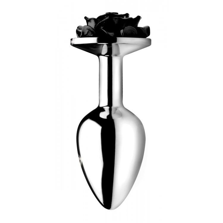 Booty Sparks Black Rose Large Anal Plug