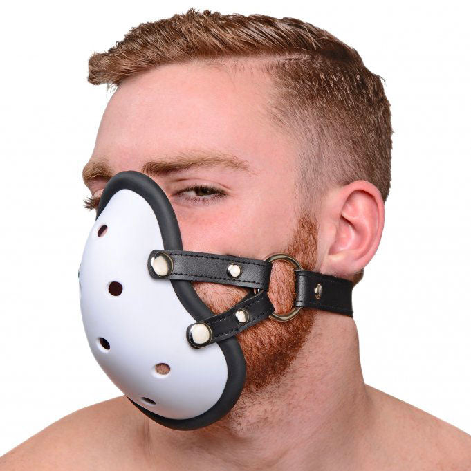 Musk Black Athletic Cup Muzzle for Sensory Play and BDSM