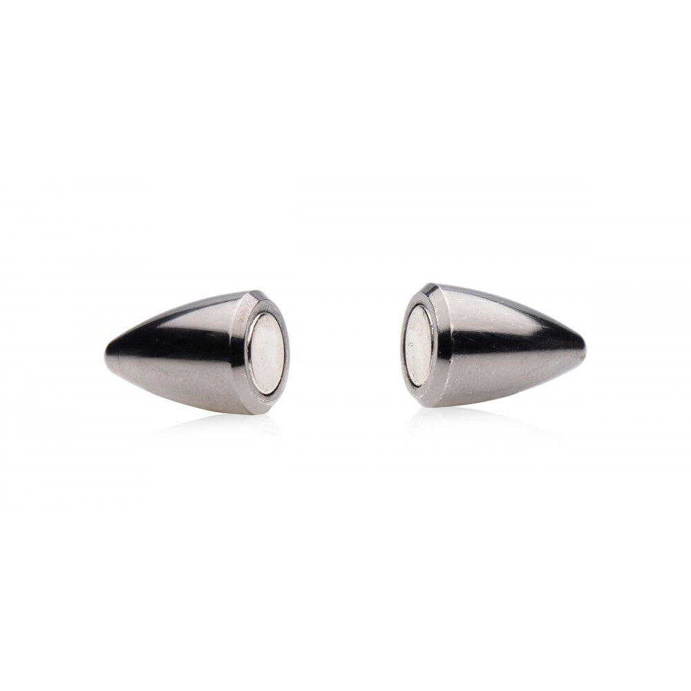 Master Series Gun Metal Magnetic Nipple Clamps