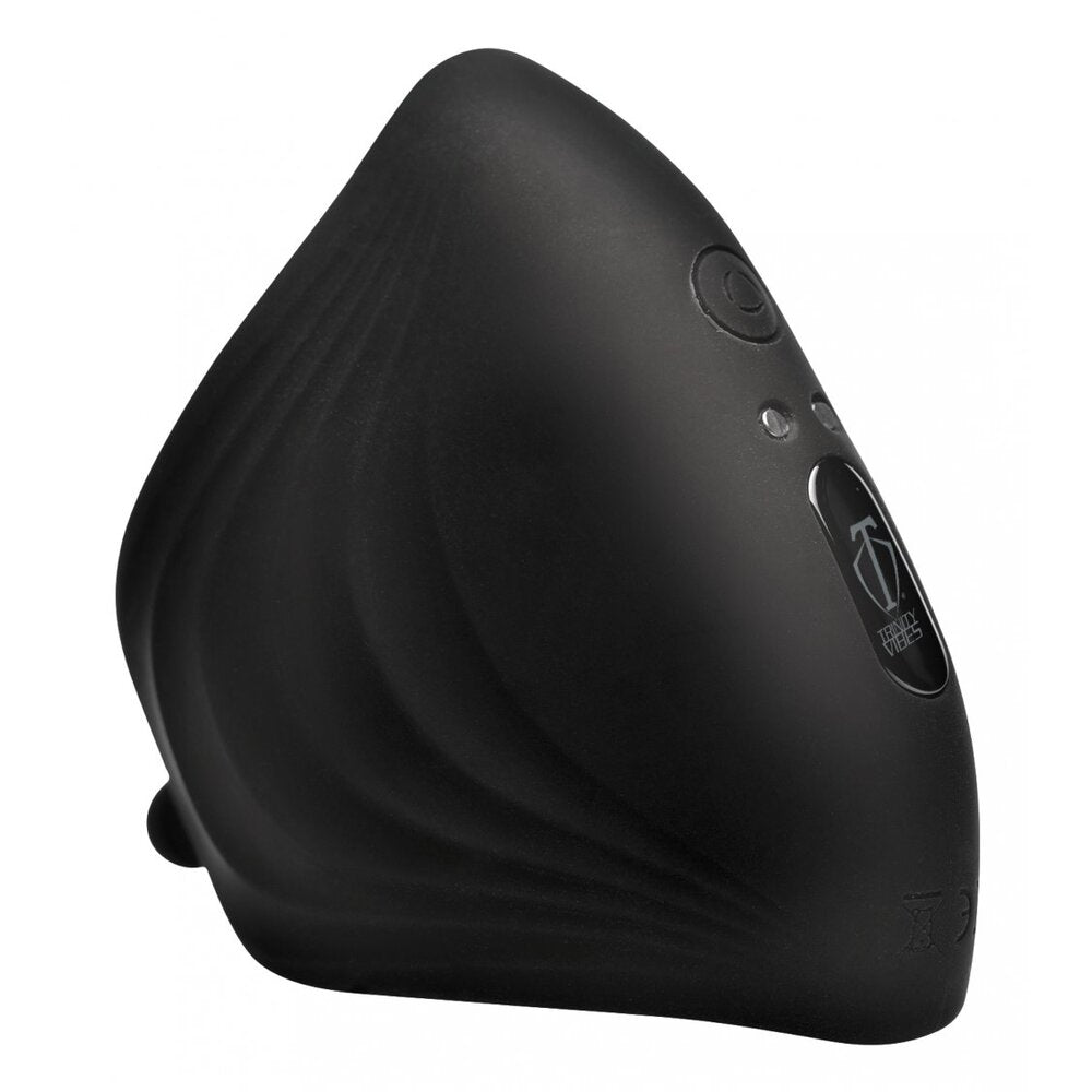 Trinity Vibes Black 10X Pleasure Stroke Penis Sleeve