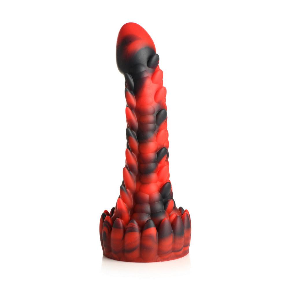 Creature Cocks Red and Black Demon Rising Dildo