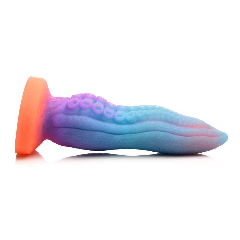 Creature Cocks Glow Green Tenta Cock Silicone Tentacle