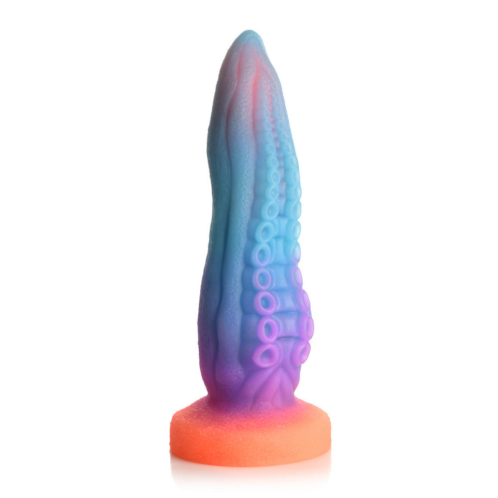 Creature Cocks Glow Green Tenta Cock Silicone Tentacle