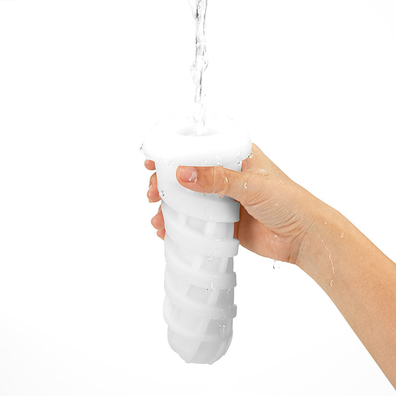 Tenga Black Air Tech Twist Ripple Reusable Vacuum Cup