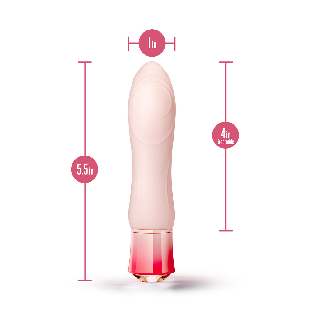 Oh My Gem Rose Pink Elegant Morganite G Spot Vibrator