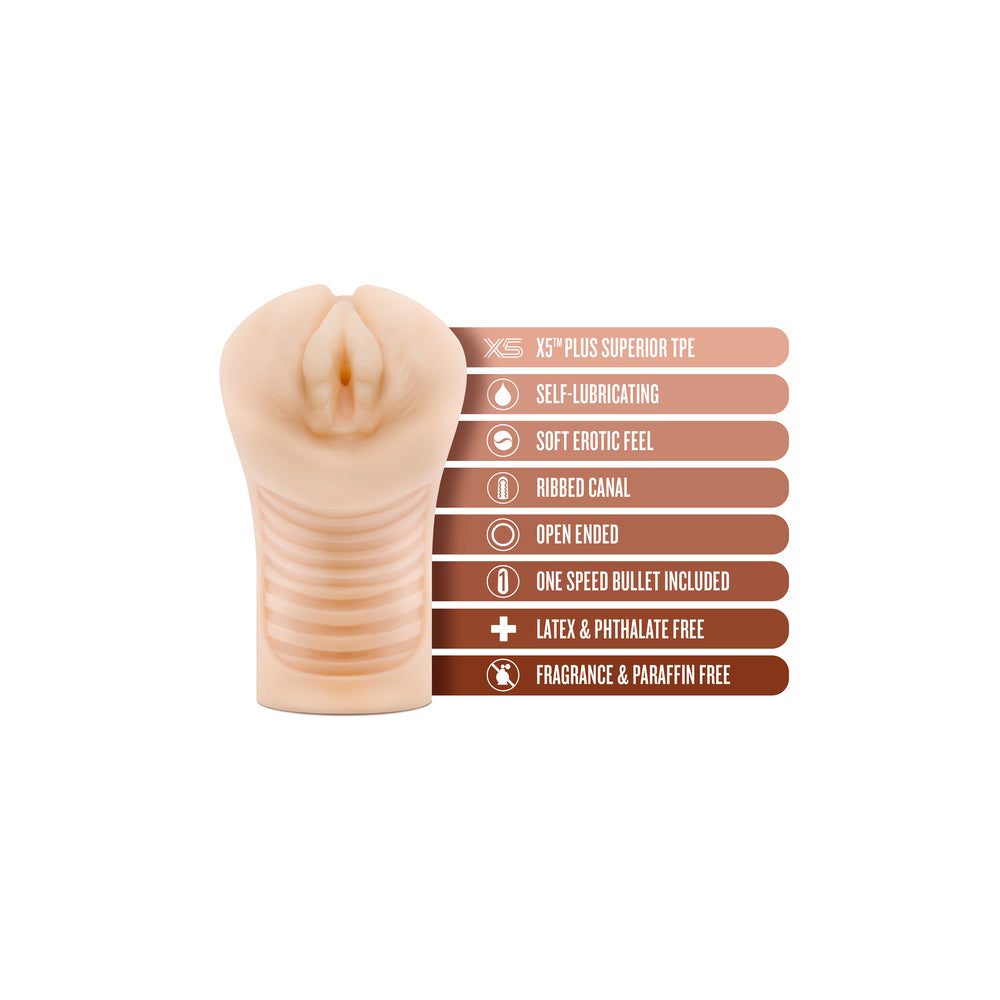M Elite Annabella Self Lubricating Masturbator X5 Plus