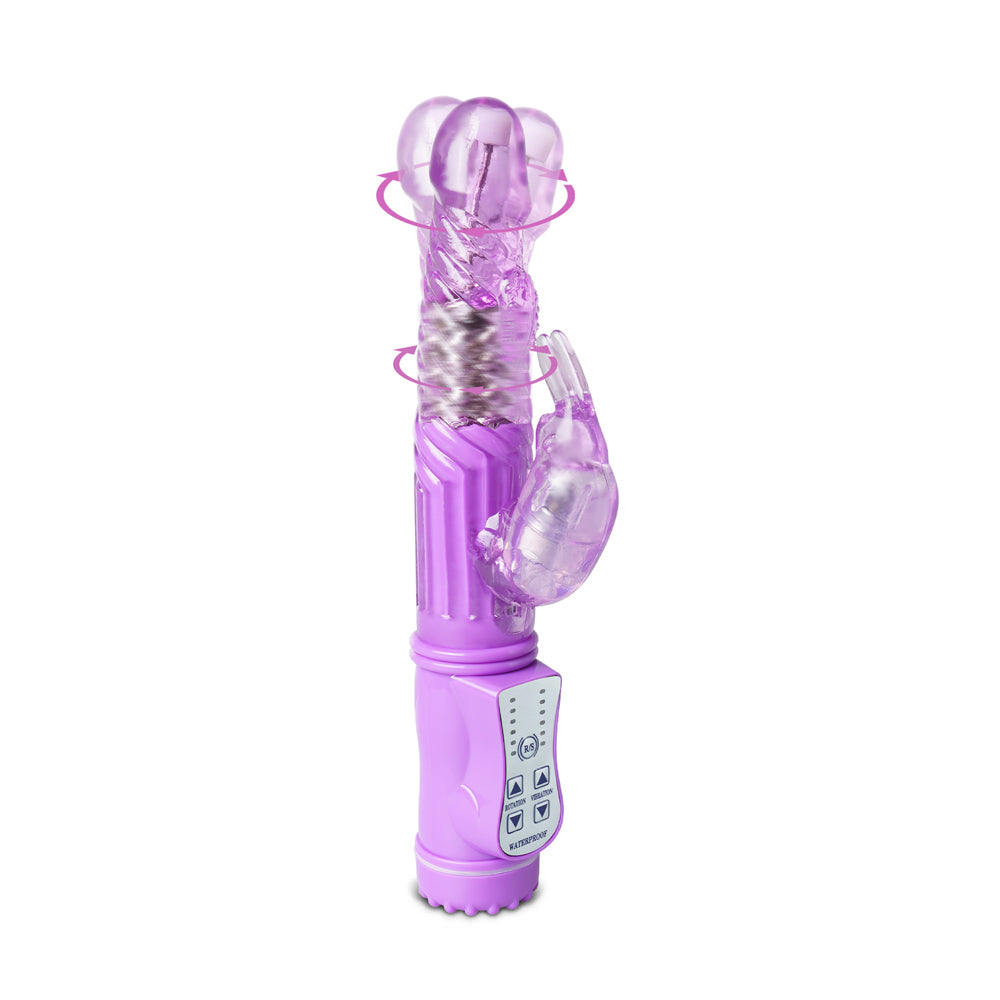 Luxe Vibrations Purple Rabbit Pearl USB Rechargeable Vibrator