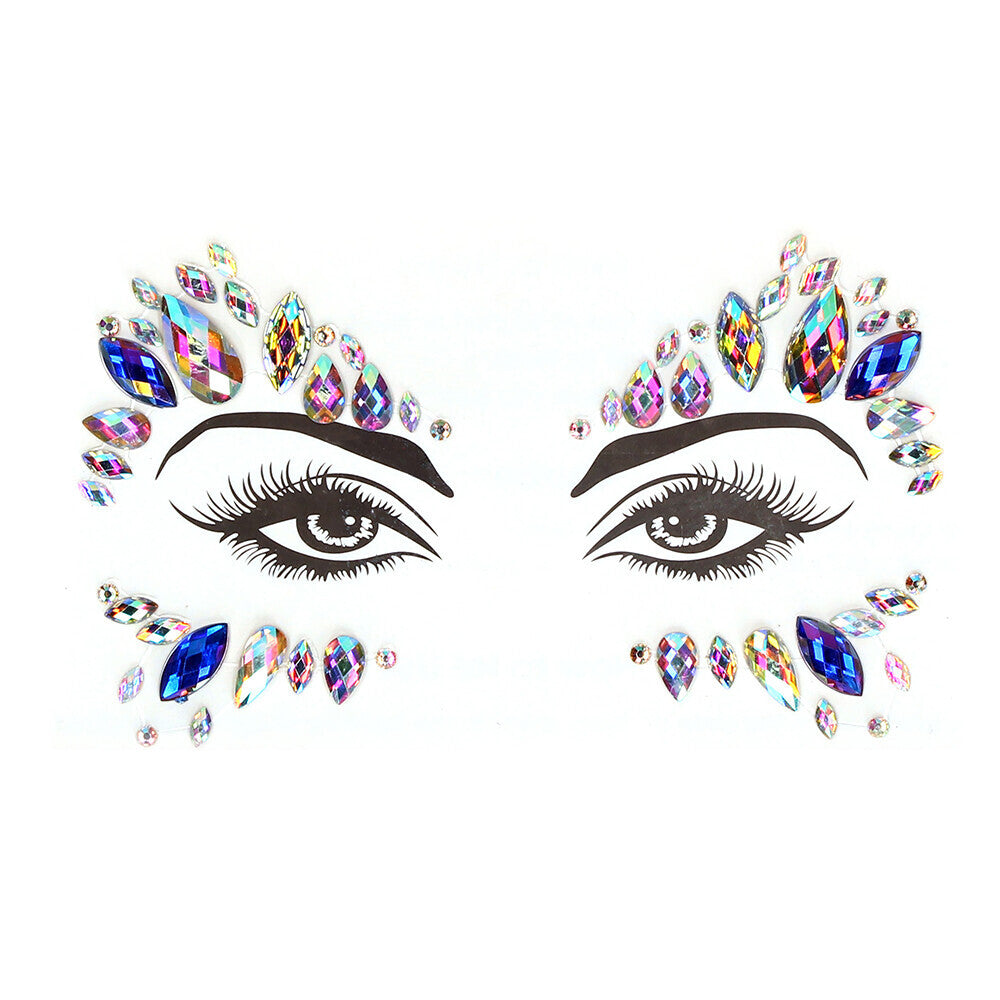 Le Desir Silver Eye Bling Stickers for Instant Glamour