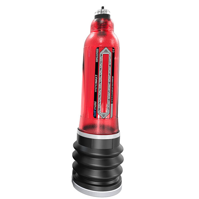 Bathmate Hydromax 7 Red Penis Pump for Optimal Erection Size