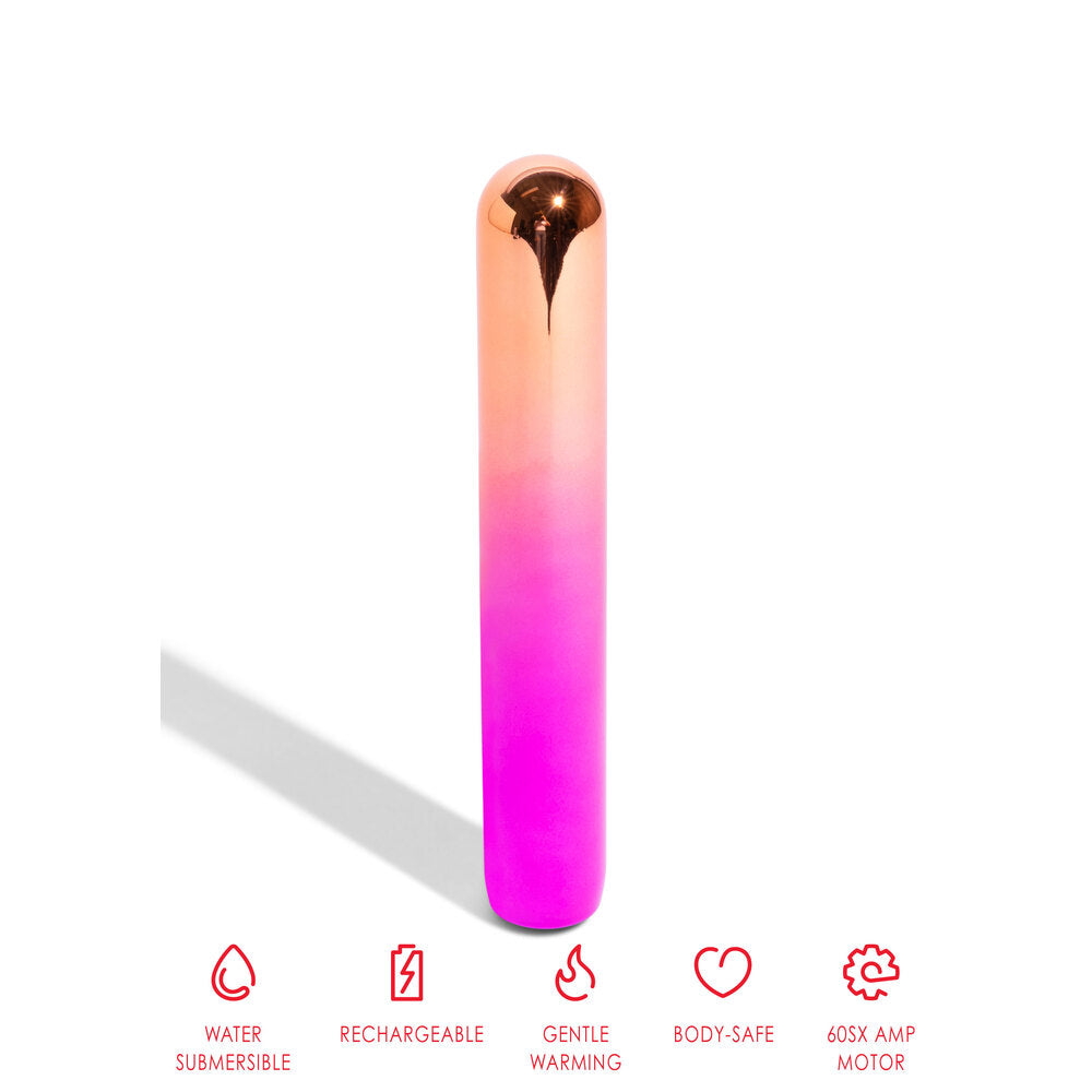 Nu Sensuelle Rainbow Ombre Aluminium Rumba Warming Vibe