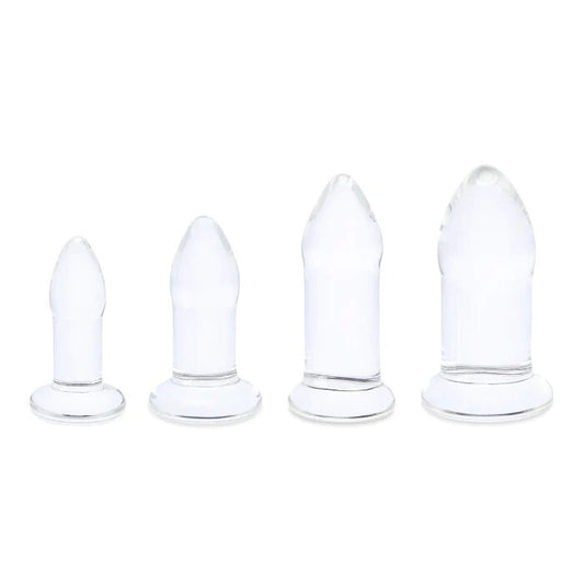 bVibe Beginner Clear Anal Dilators Set