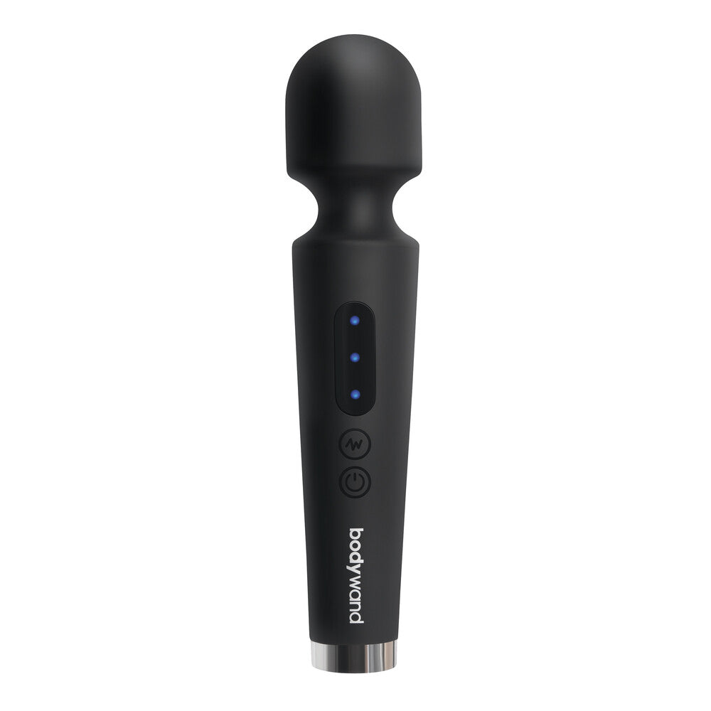 Bodywand Black Silicone Power Wand Massager 8 Inch
