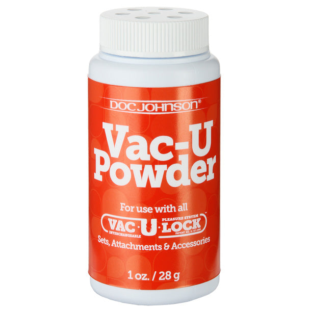 Doc Johnson Clear VAC U LOCK Powder Lubricant 1oz