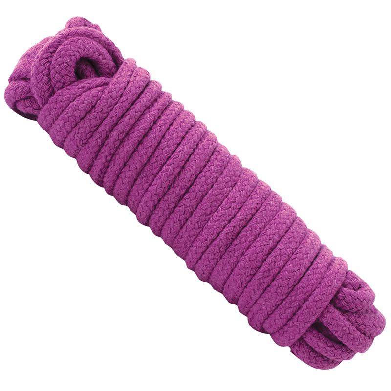 Purple Cotton Japanese Style Bondage Rope 10 Meters