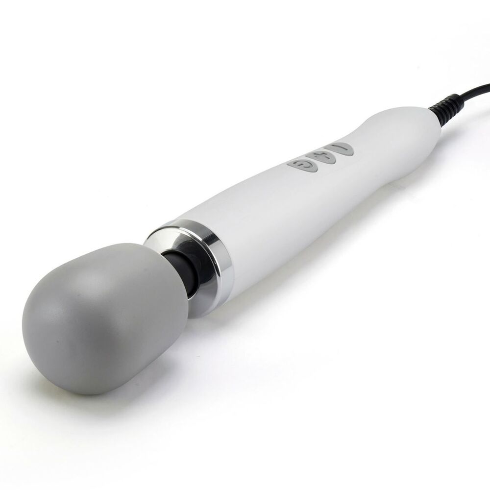 Doxy White Powerful Wand Massager with Adjustable Speed