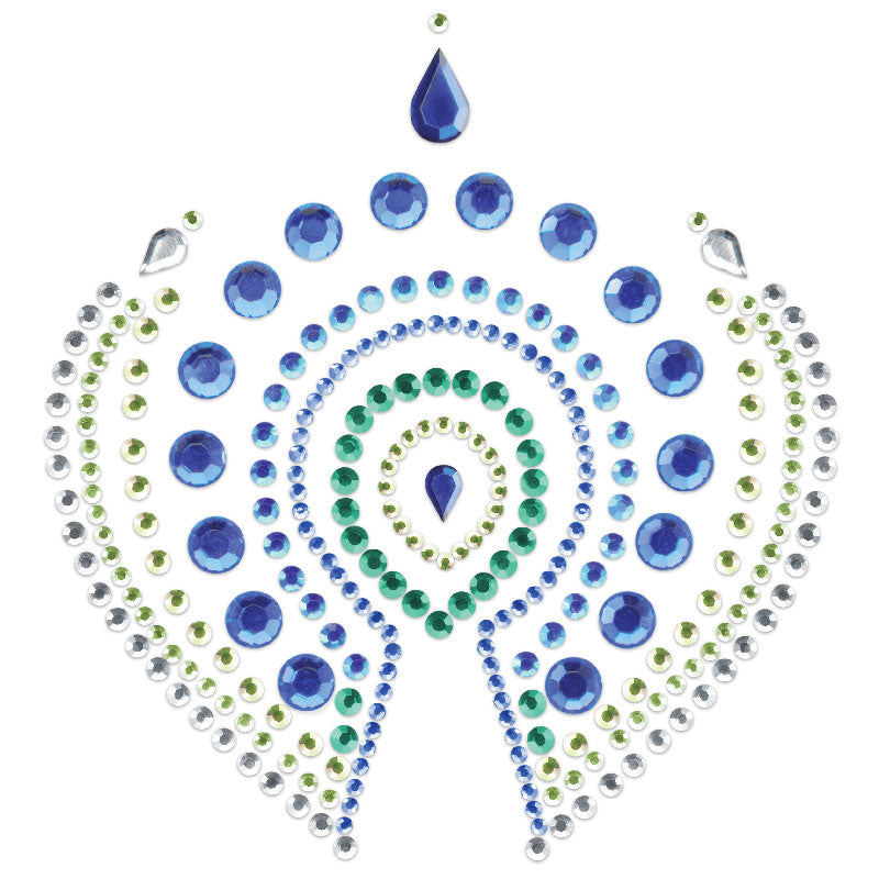 Bijoux Indiscrets Flamboyant Blue and Green Body Jewellery design 2