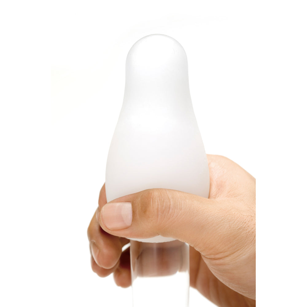 Tenga Clear Silicone Crater Egg Masturbator
