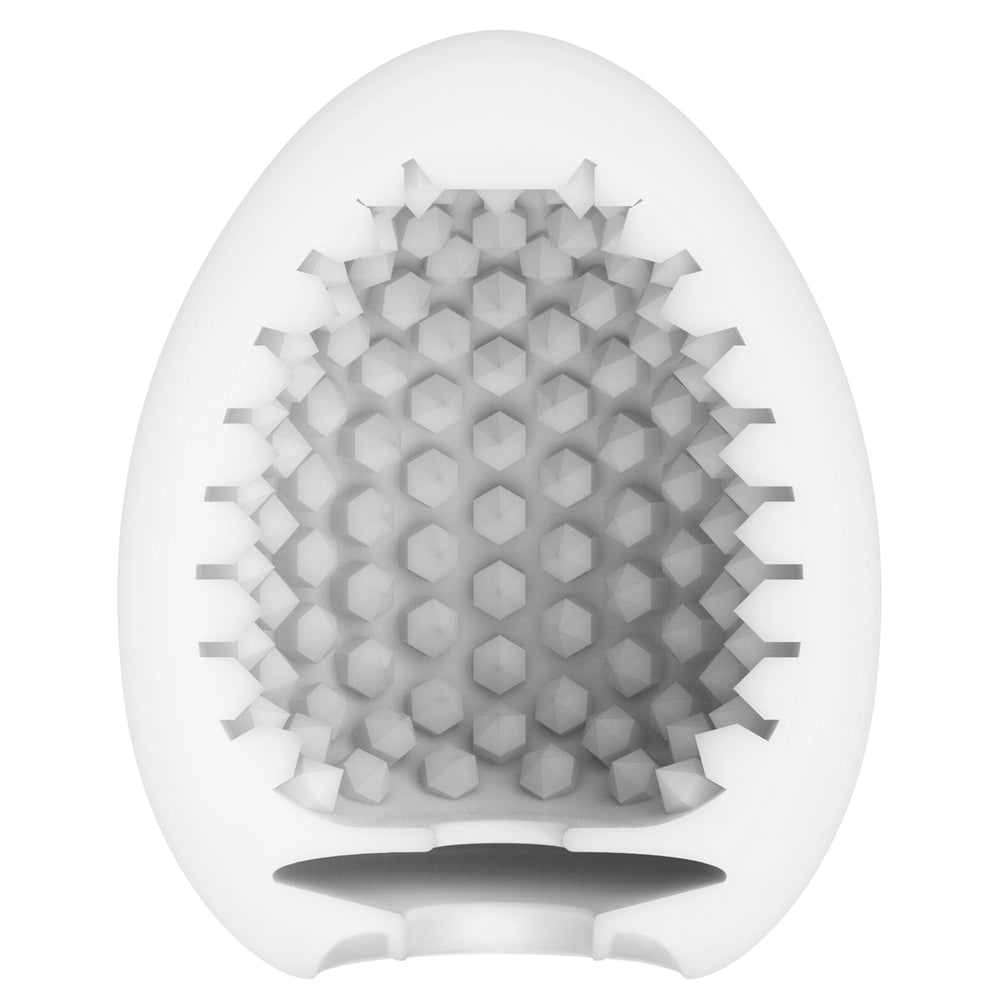 Tenga White Stud Egg Flexible Masturbator
