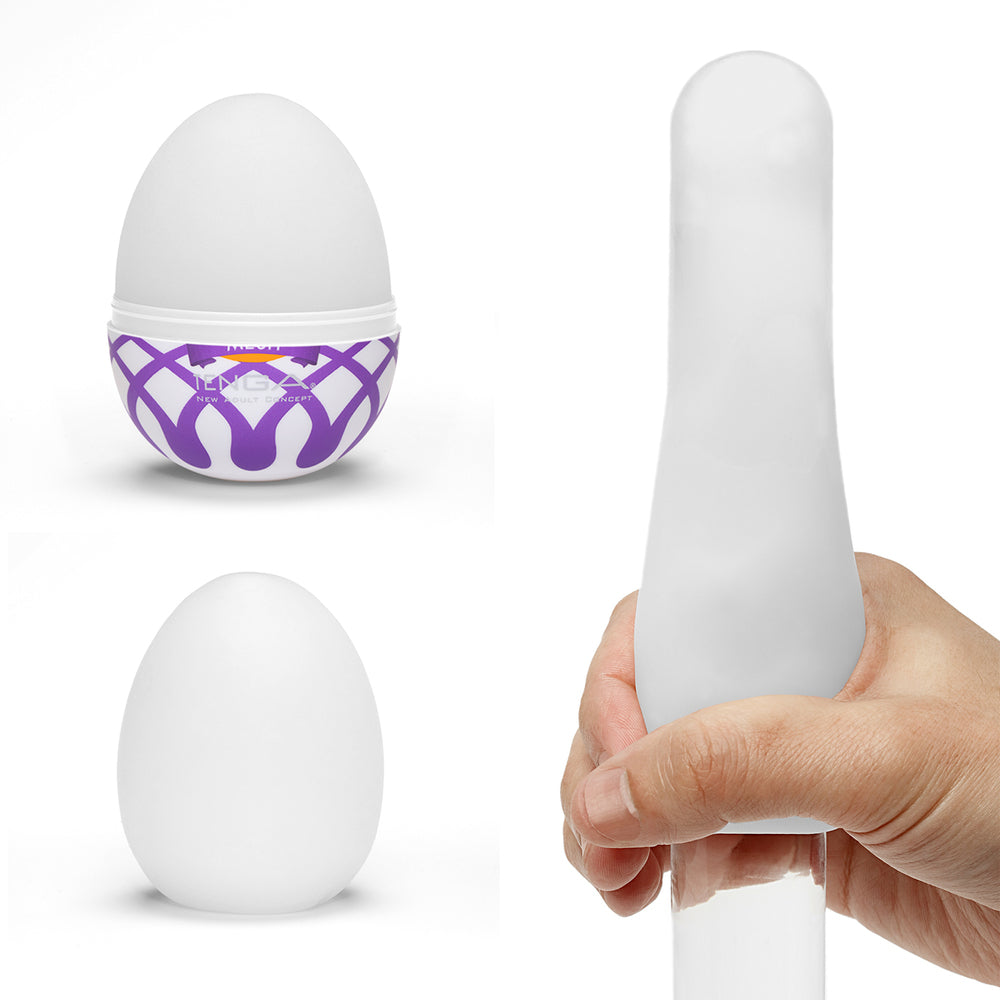 TENGA Skin-Like Flexible Mesh Egg Masturbator