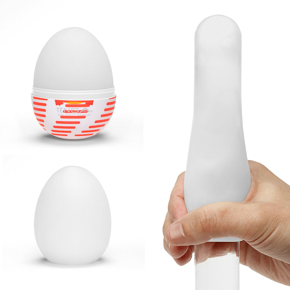 TENGA Clear Tube Egg Masturbator with Lubricant Sample