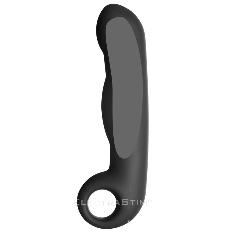 ElectraStim Black Silicone Ovid G-Spot Electro Dildo
