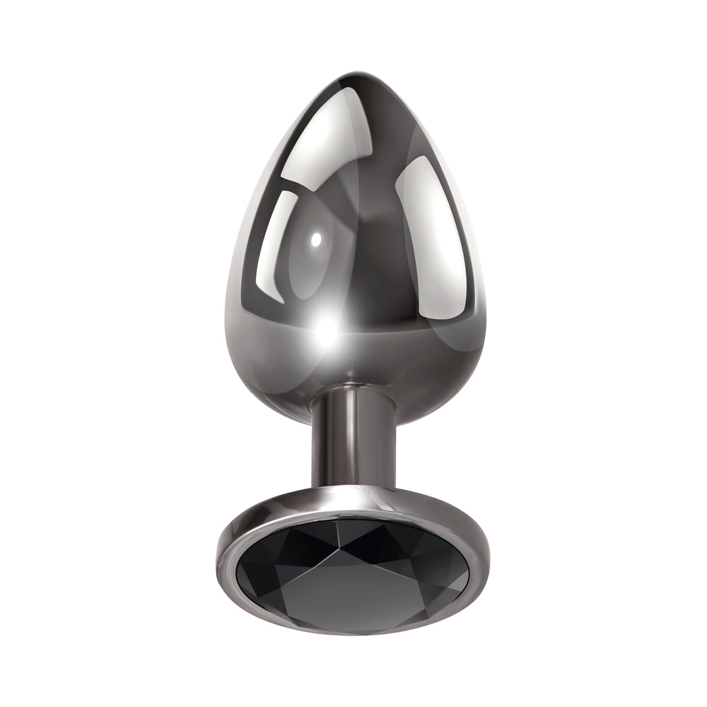 Evolved Gunmetal Black Gem Anal Plug Set