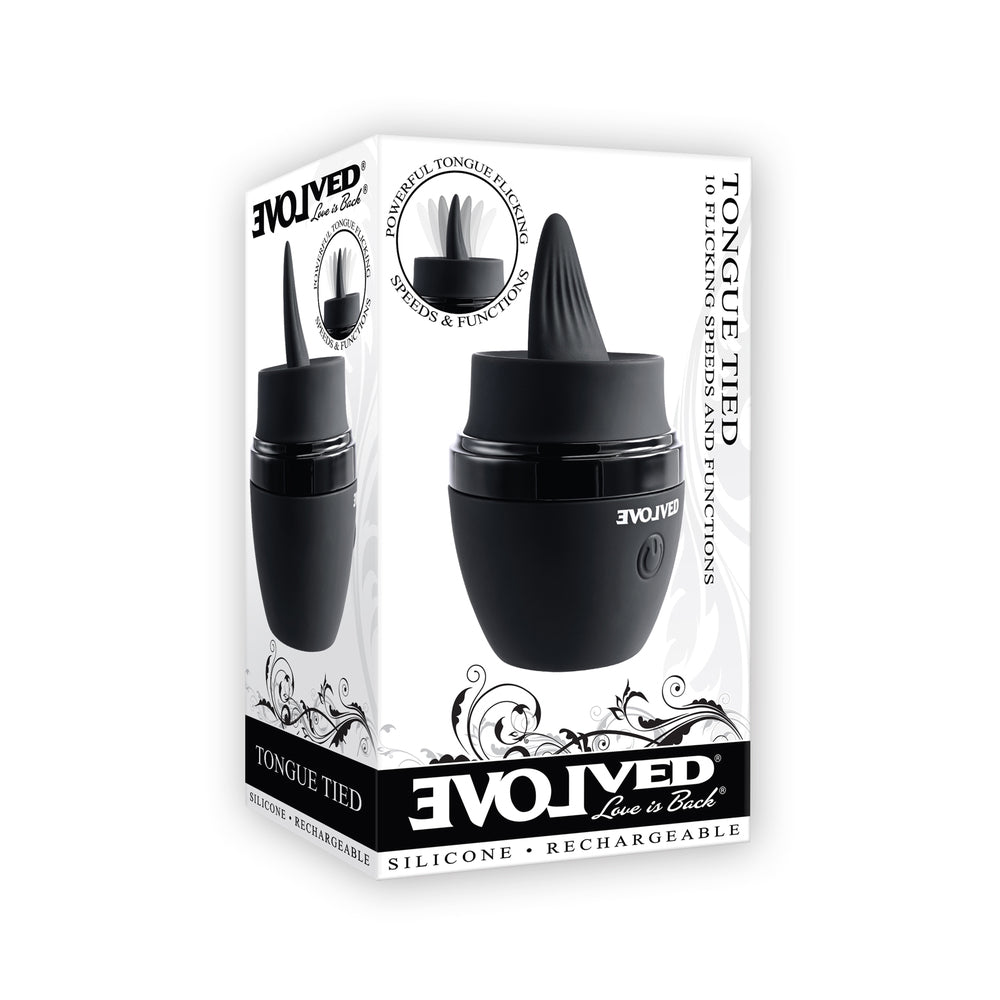 Evolved Pink Clitoral Stimulator with Flicking Tongue