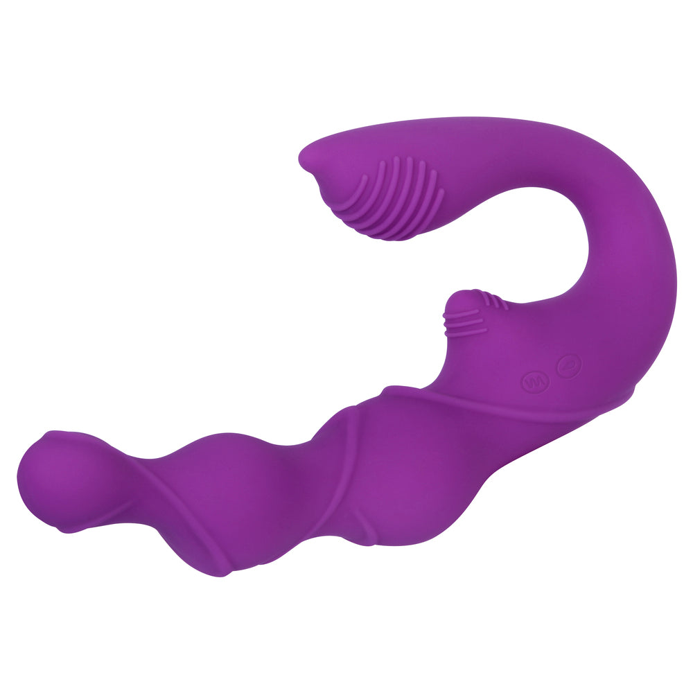 Evolved Come Together Purple Strapless Couples Vibrator