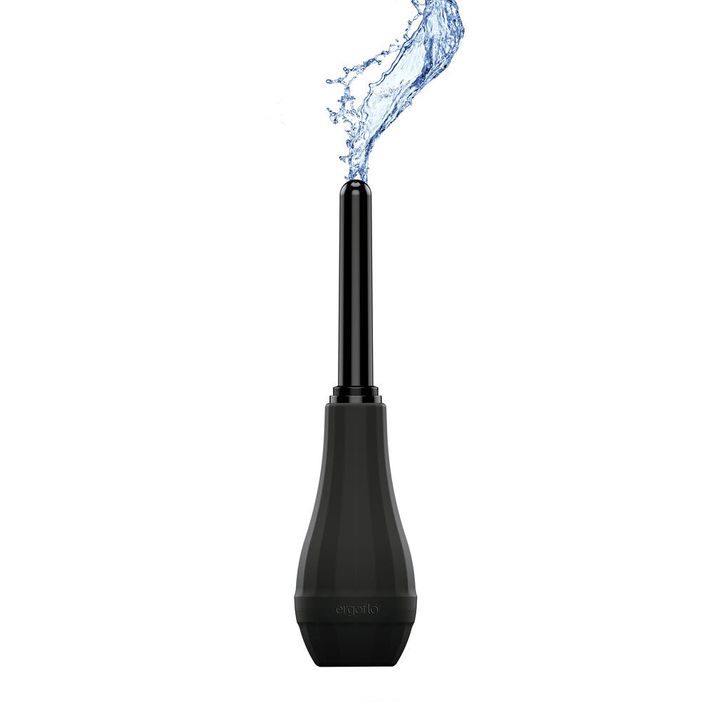 Perfect Fit Black Ergoflo Extra Premium Tip Anal Douche