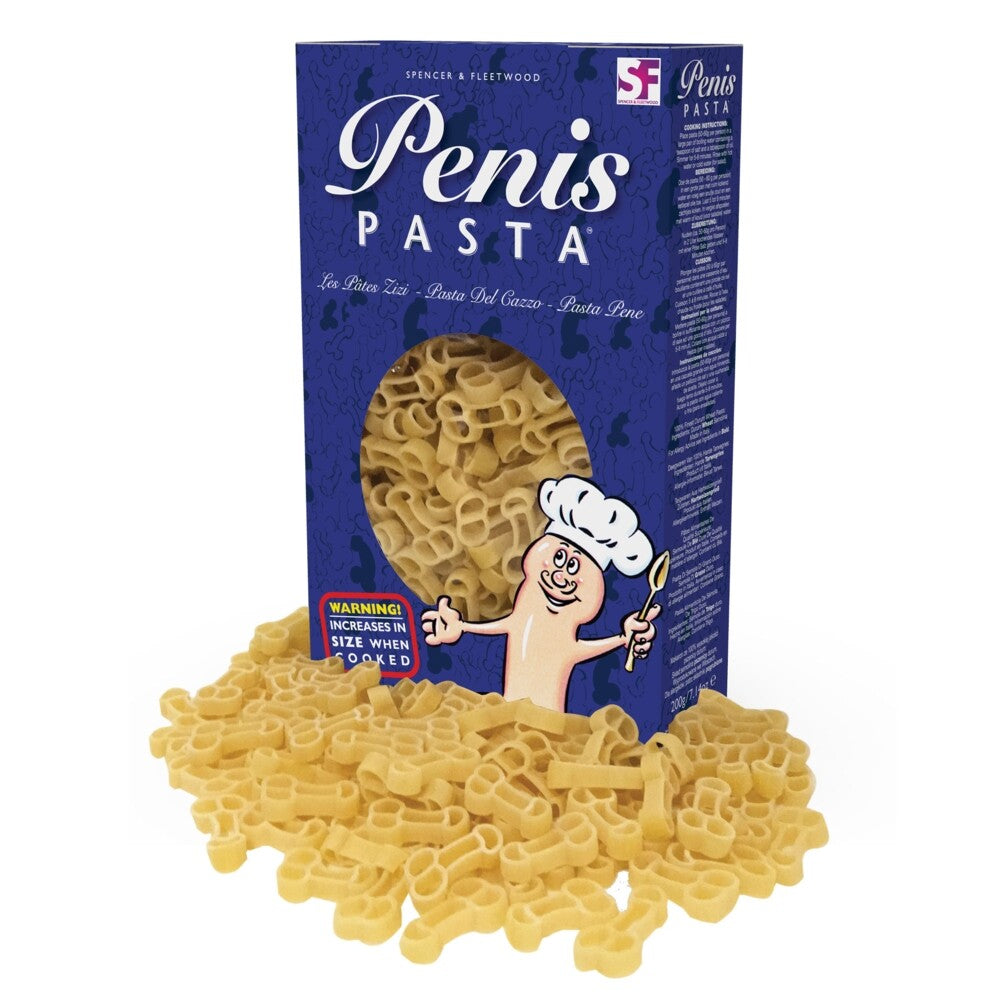 Cheeky Delights Creamy Penis-Shaped Pasta Fun 250g Box
