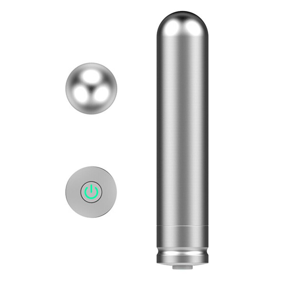 Nexus Silver Waterproof Rechargeable Power Bullet