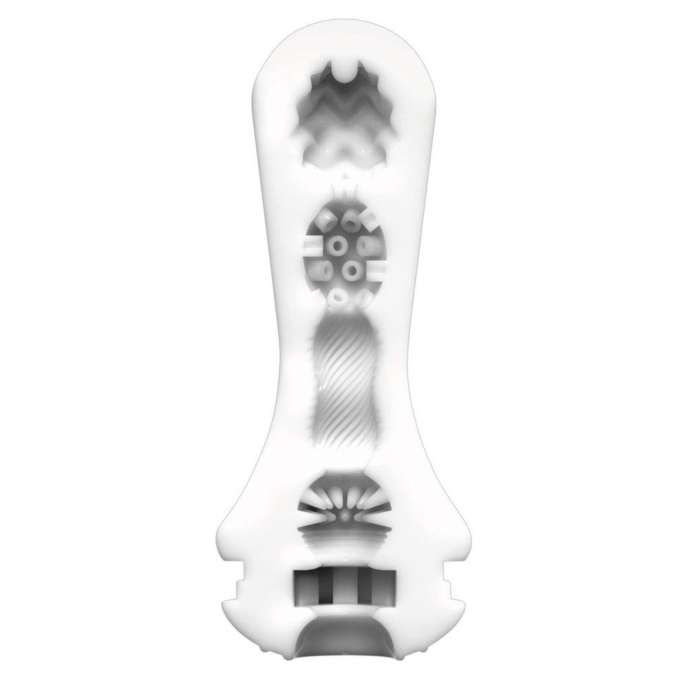 Tenga Silky White Vacuum Effect Reusable Masturbator