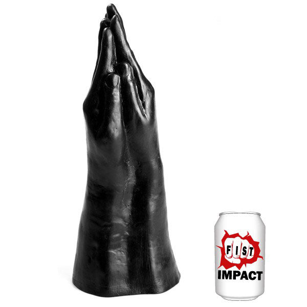 Fist Impact Black Deep Dive Dildo 15-Inch Insertable Length