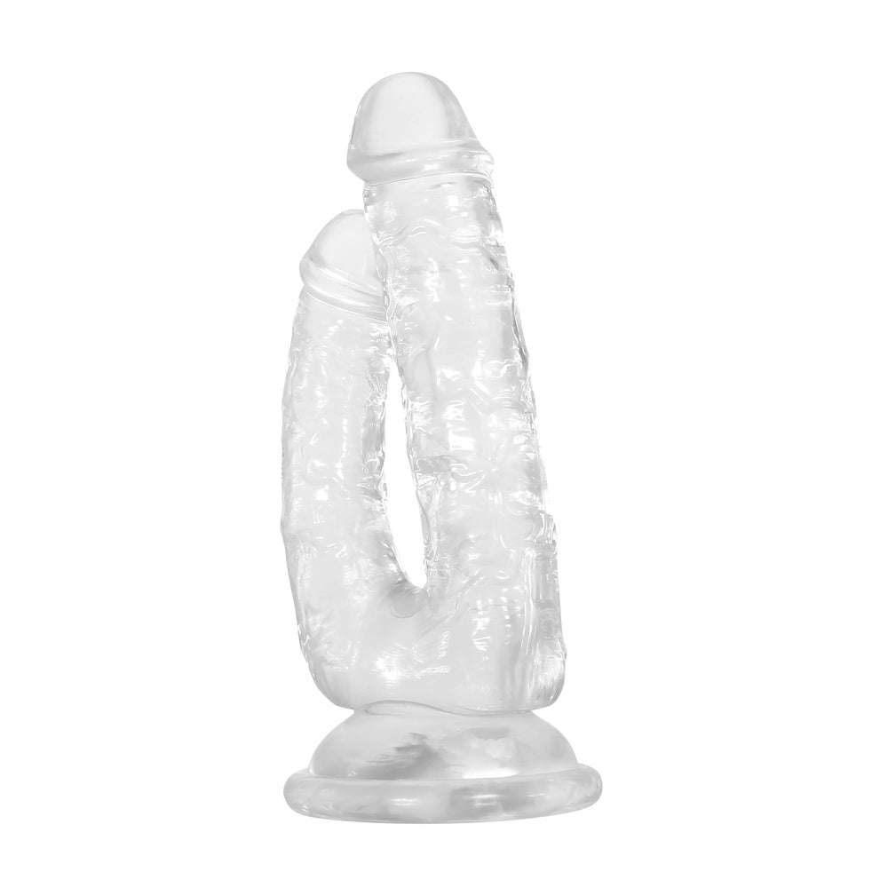 Gender X Crystal-Clear Dual-Shaft Double Dildo