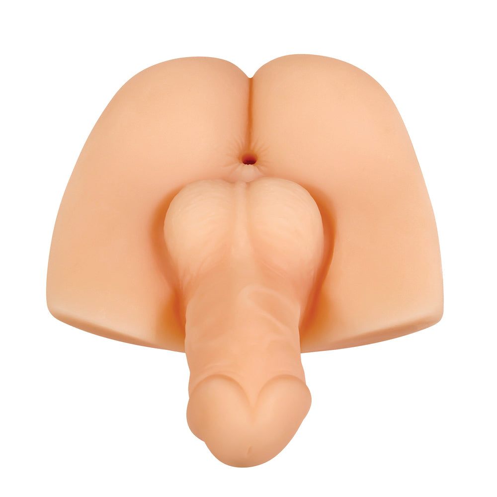 Gender X Flesh Pink Back Door Bash Vibrating Masturbator